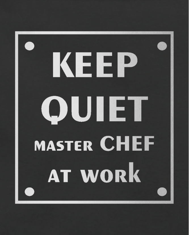 Keep quiet 